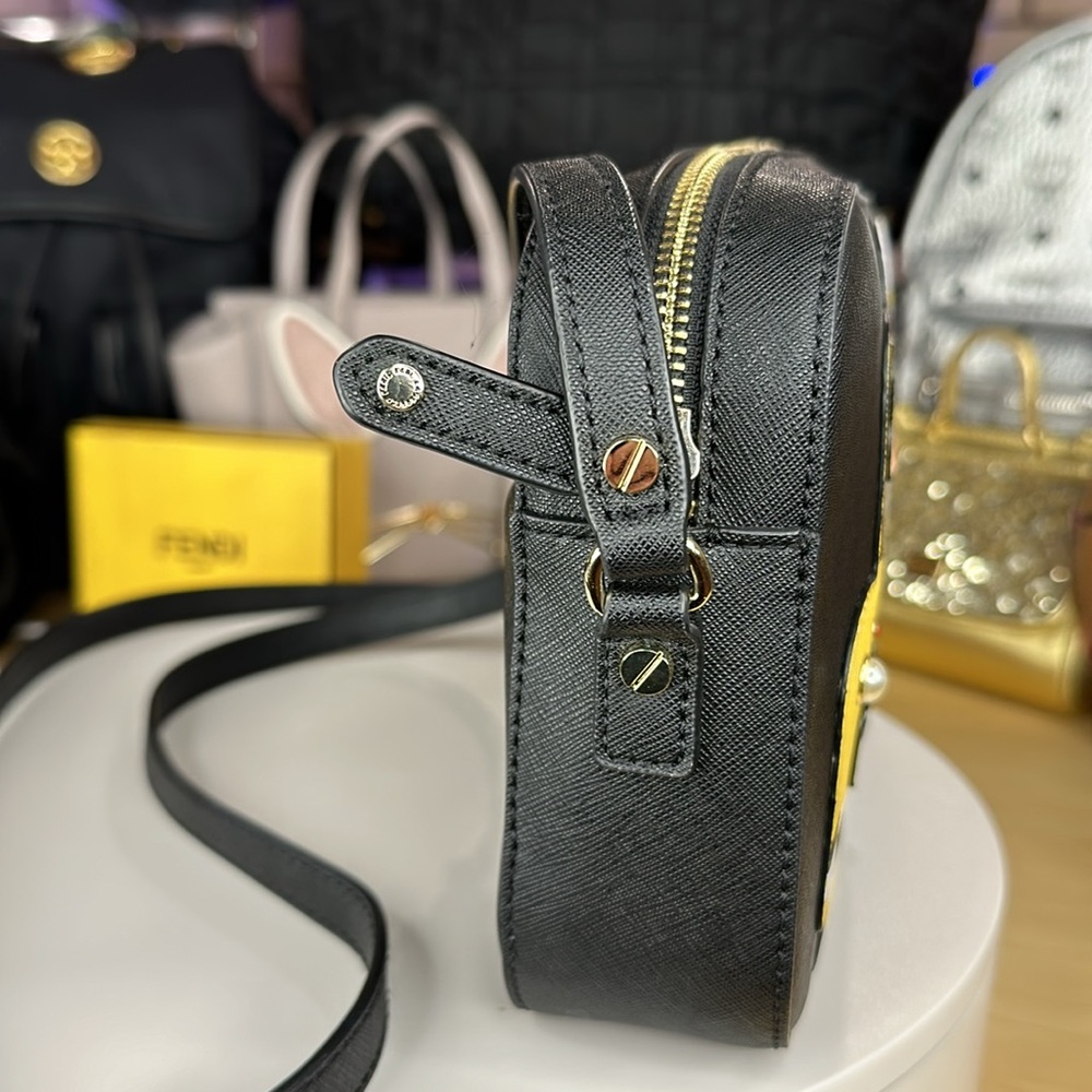 KARL LAGERFELD - Paris Maybelle Taxi NYC Black Crossbody Bag - Picture 11 of 16